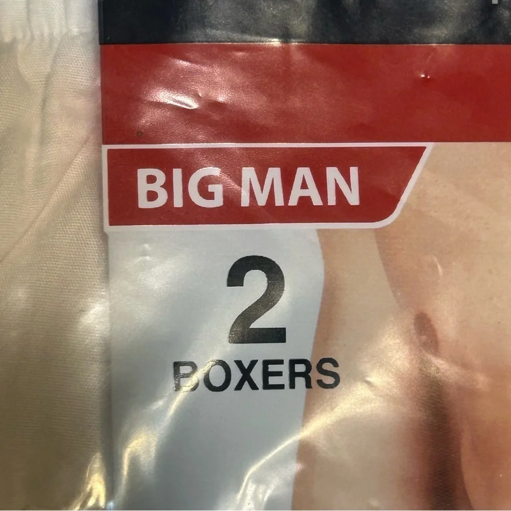 Roundtree & Yorke Boxers Big Man Size 54 Full-Cut 100% Combed Cotton White NEW